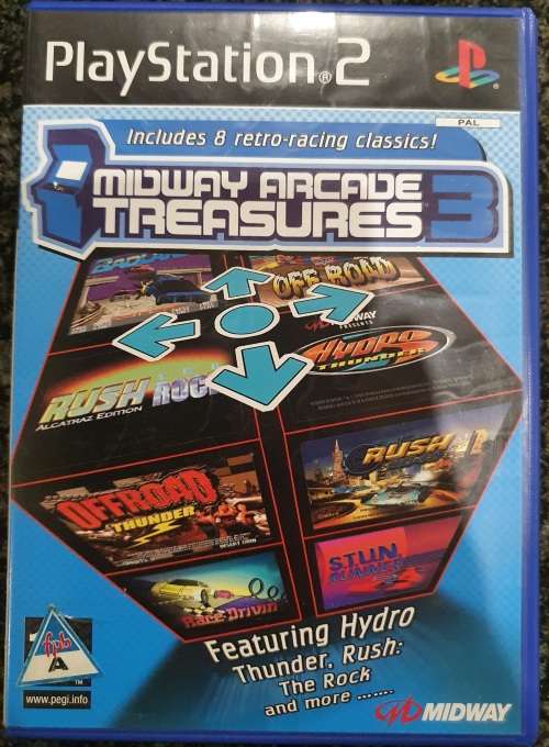 Midway Arcade Treasures 3 (PS2)