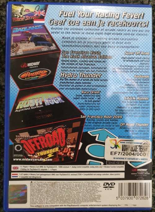 Midway Arcade Treasures 3 (PS2)