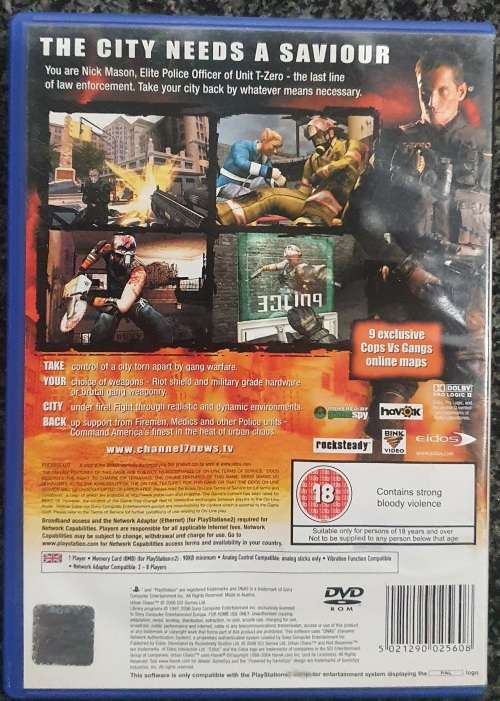 Urban Chaos: Riot Response (PS2)