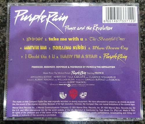 Prince and the Revolution - Purple Rain