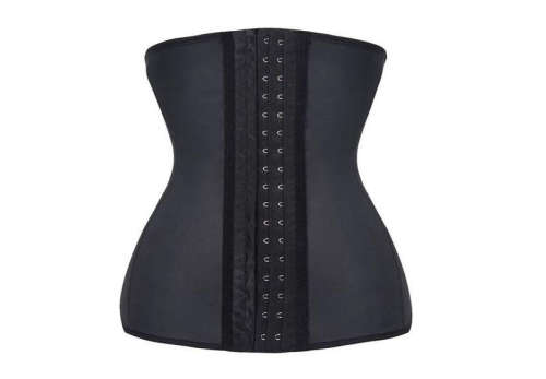 100% Latex Workout Waist Trainer with 9 steel bones
