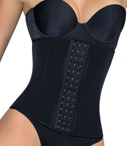 Thermo (Heat Wave) 4 boned waist slimming belt with 3 adjustable hooks - Neoprene