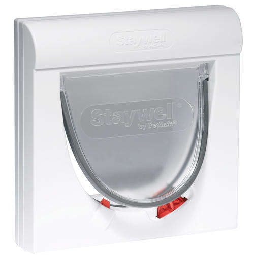 Staywell 900 series Classic Magnetic Cat Flap - white