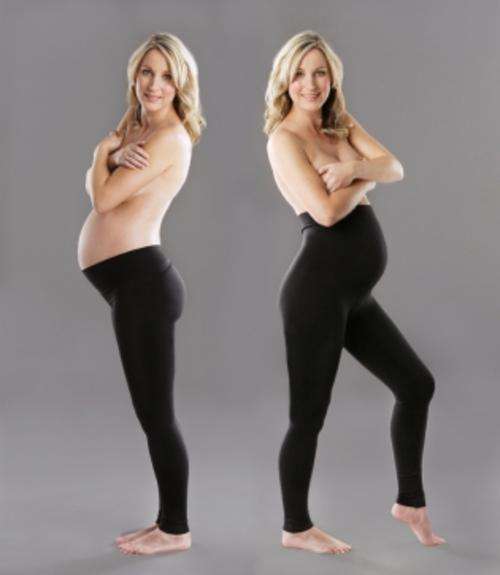 Yummy Mummy leggings M-L, black, new, never been worn/washed