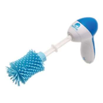 Hisense deluxe easy clean baby bottle brush - battery operated - new, in packaging