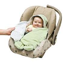 Goldbug Infant Travel Swaddle Wrap - blue