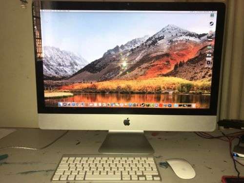 Apple iMac mid 2010 with 500gb Solid State Drive and 8gb Memory plus Windows 10!