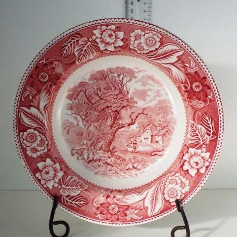 WOOD & SONS "WOODLAND" BOWL - BURSLEM ENGLAND