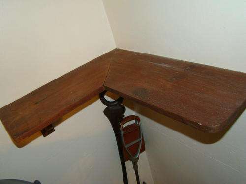 Farmhouse Oak Corner shelf