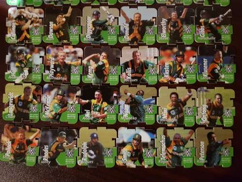 Complete 2003 ICC Cricket World Cup South Africa tazo collection