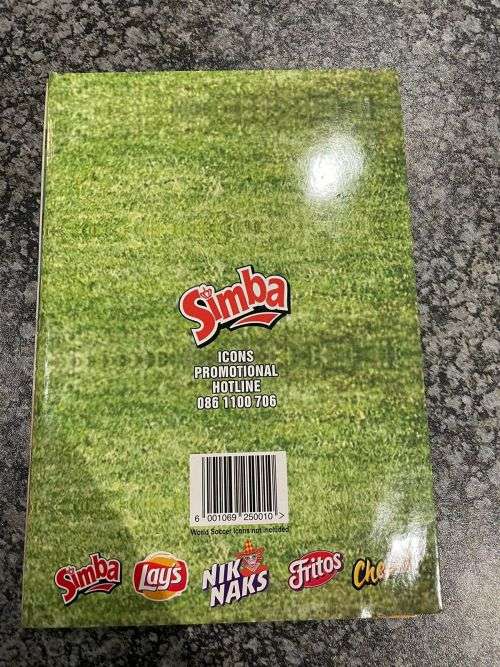 Complete set of World soccer Icons trading cards Tazo collection.