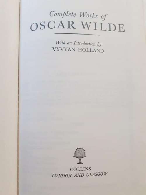 The Complete Works of Oscar Wilde ~ Oscar Wilde