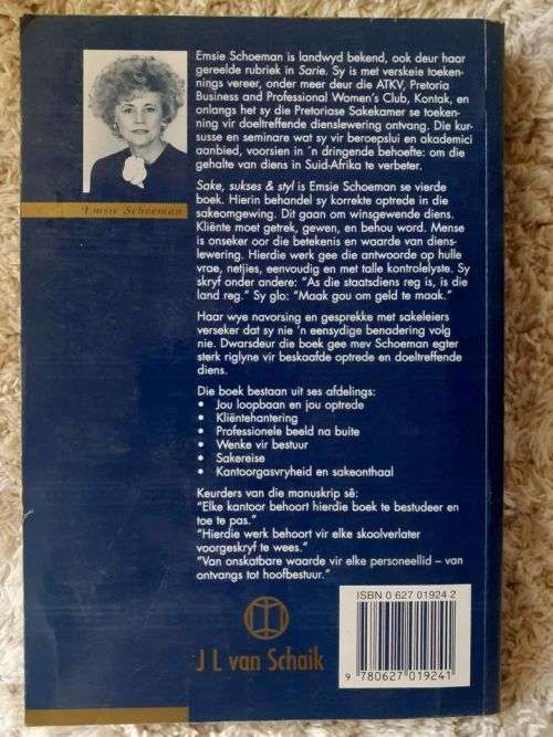 (geteken) Sake Sukses & Styl ~ Esmie Schoeman