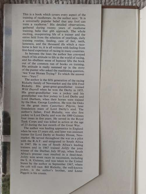 Are Your Horses Trying? ~ Fred Rickaby