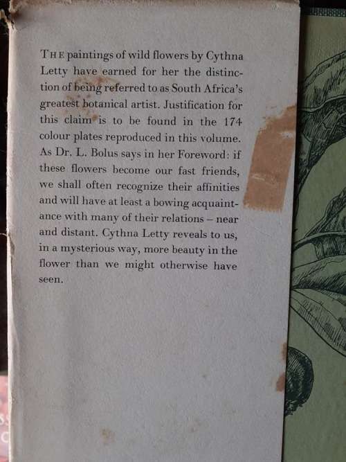 Wild Flowers Of The Transvaal ~ Cythna Letty