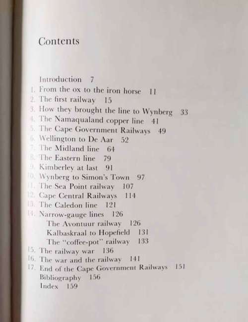 Early Railways at the Cape ~ Jose Burman