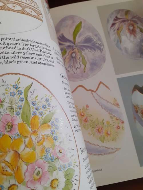 Painting on Porcelain ~ Annick Perret