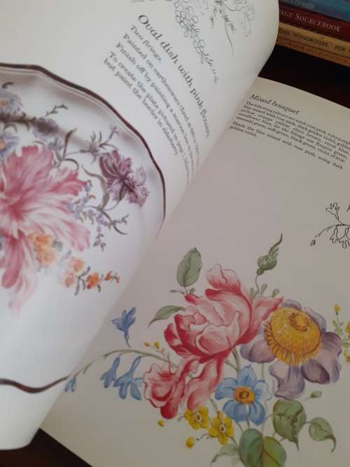 Painting on Porcelain ~ Annick Perret