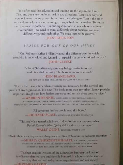 Out Of Our Minds ~ Ken Robinson