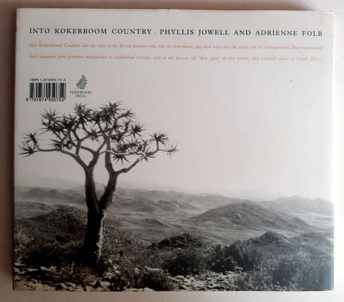 Into Kokerboom Country - Namaqualand`s Jewish Pioneers ~ Jowell / Folb