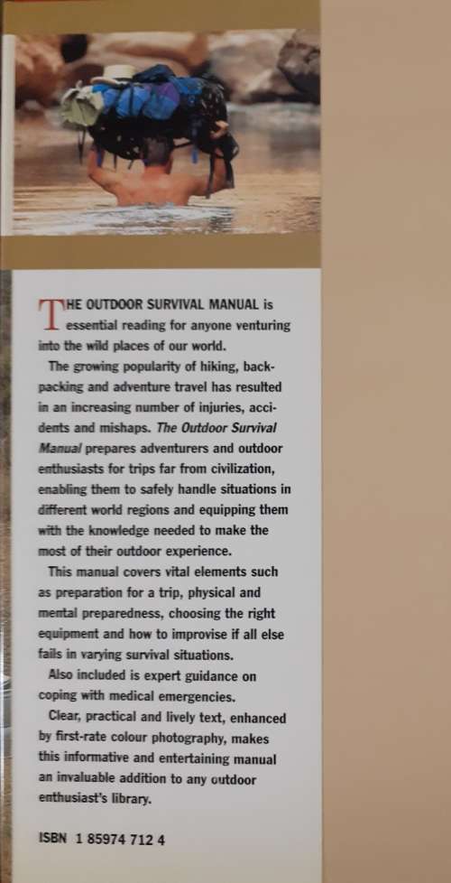 The Outdoor Survival Manual ~ Garth Hattingh