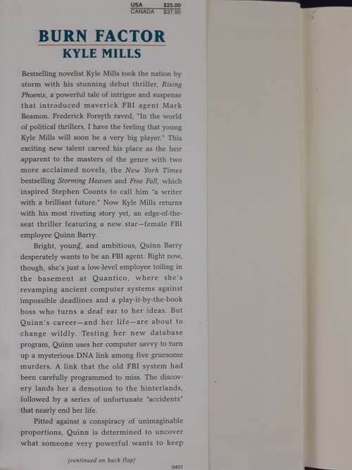 Burn Factor ~ Kyle Mills