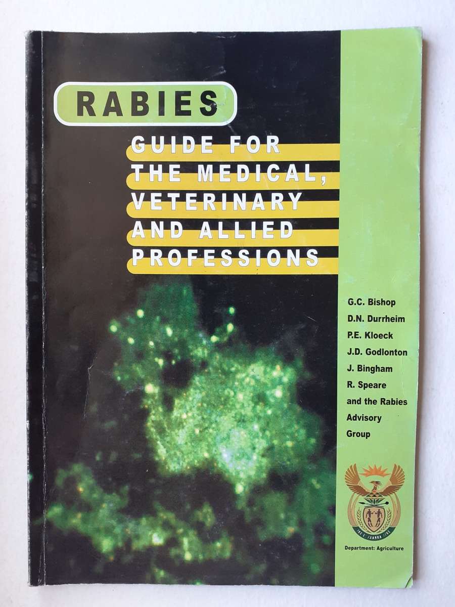 2 Rabies Guide books ~ Dept. of Agriculture Forestry & Fisheries