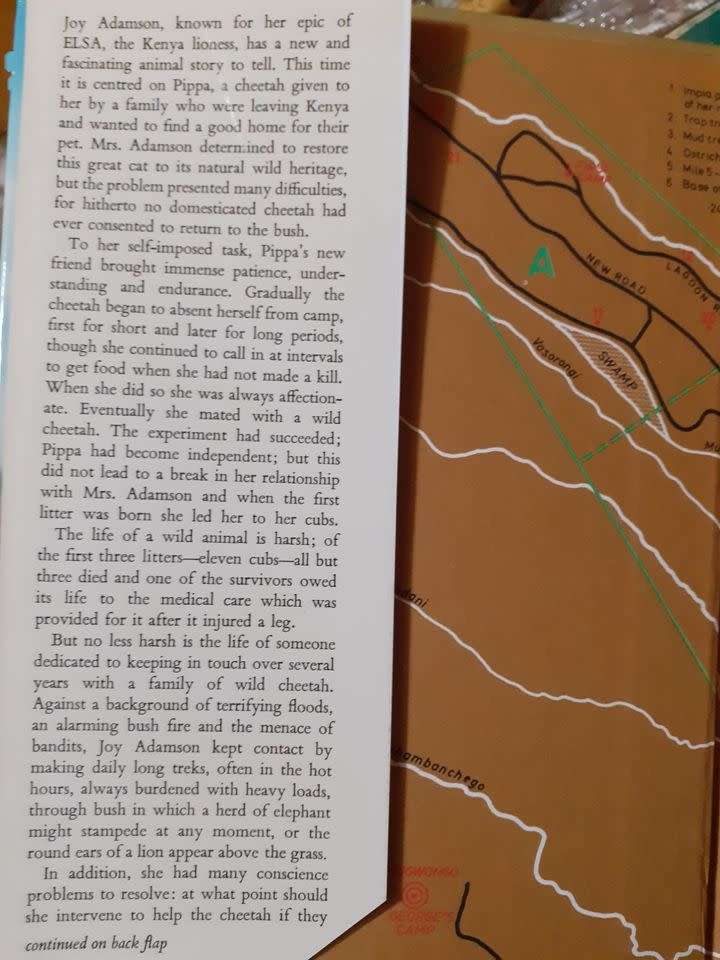 The Spotted Sphinx ~ Joy Adamson