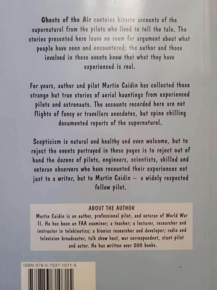 Ghosts of the Air ~ Martin Caidin