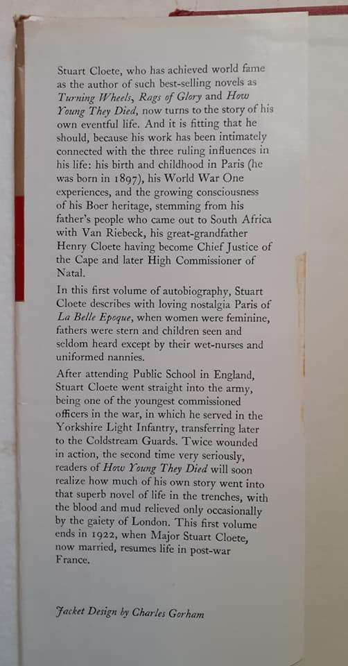 A Victorian Son ~ Stuart Cloete