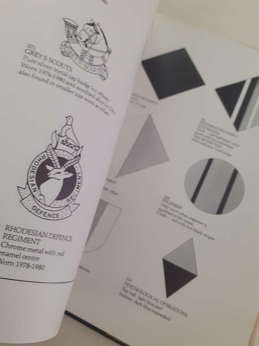 Badges and Insignia of the Rhodesian Security Forces 1890 - 1980 ~ A J Arniel