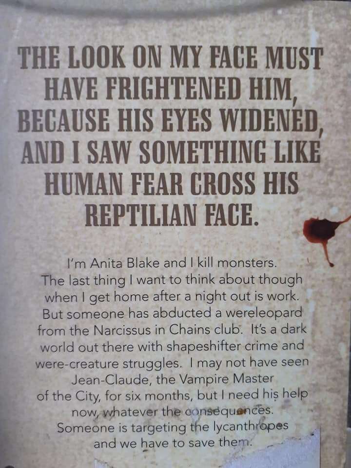 Narcissus in Chains ~ Laurell K Hamilton