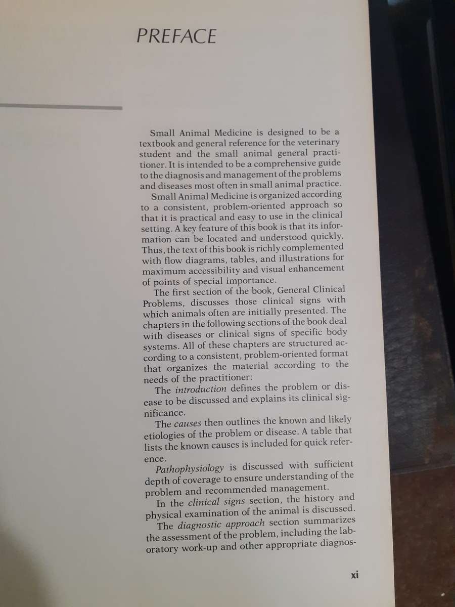 Small Animal Medicine ~ Dana G Allen