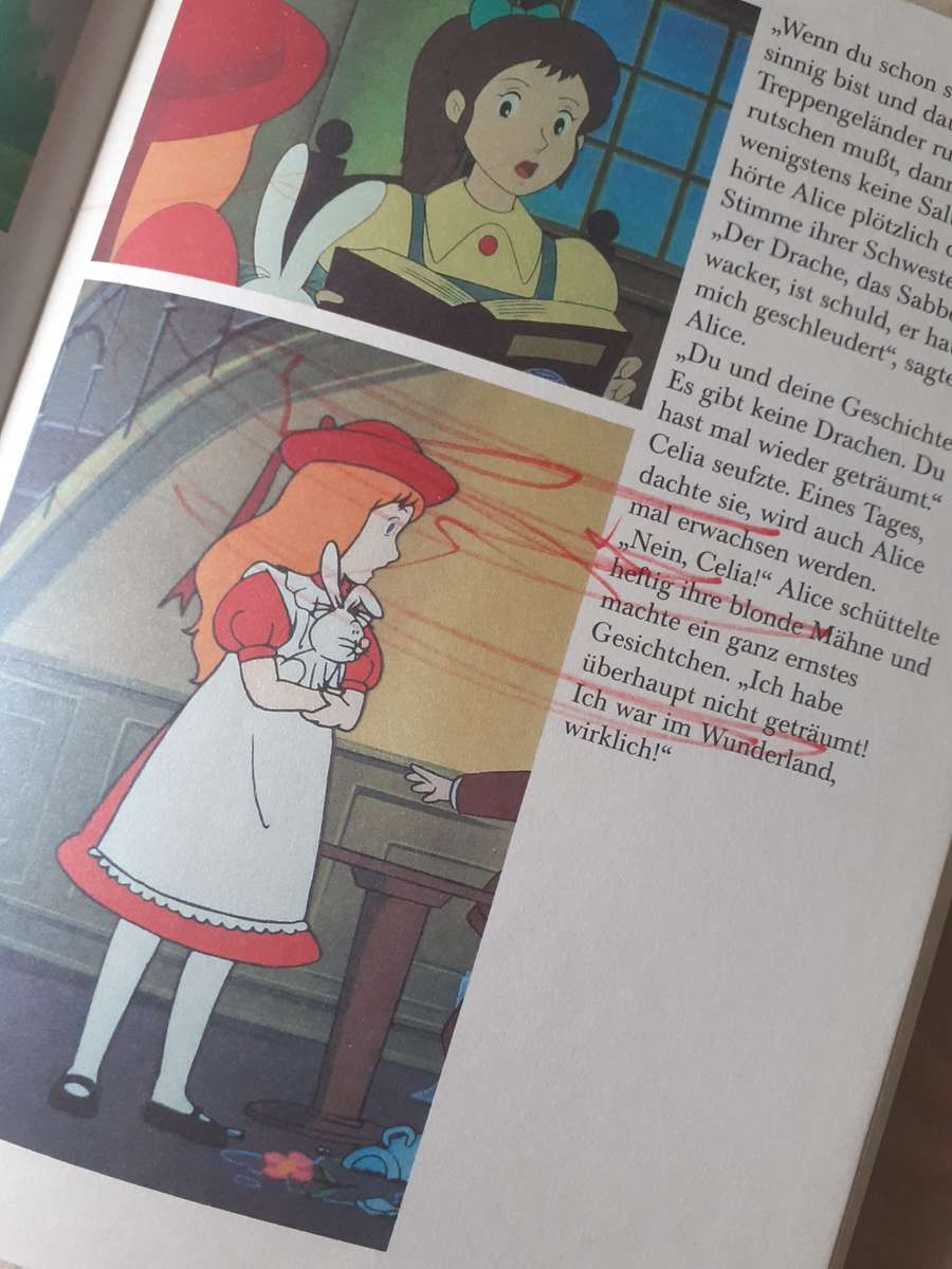 Alice Im Wunderland ~ Lewis Carroll (German language)