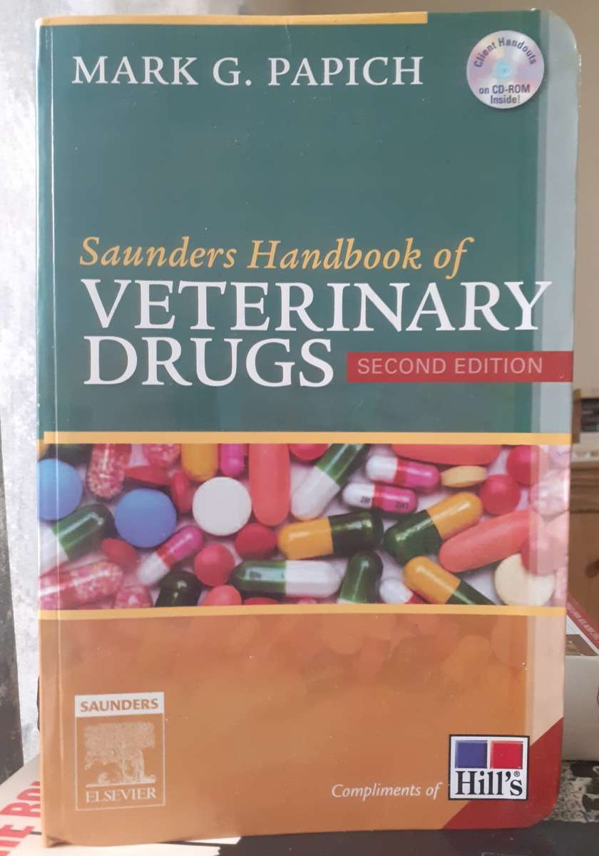 Saunders Handbook of VETERINARY DRUGS ~ Mark G Papich