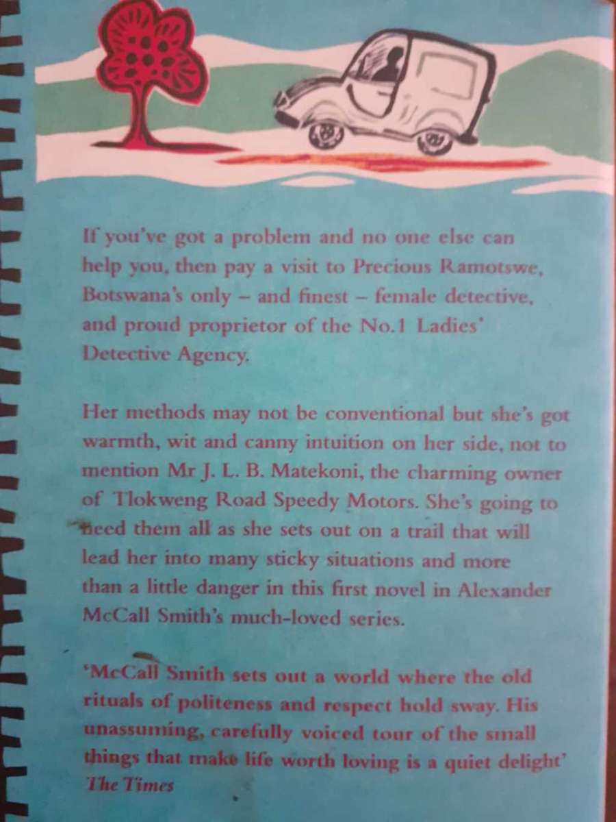 The No.1 Ladies Detective Agency ~ Alexander McCall Smith