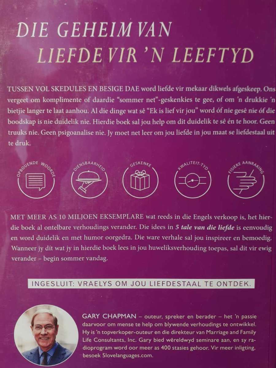 5 Tale Van Die Liefde ~ Gary Chapman