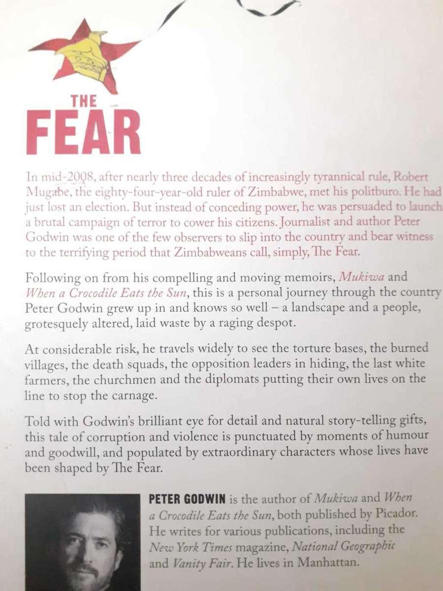 The Fear (The Last Days of Robert Mugabe) ~ Peter Godwin