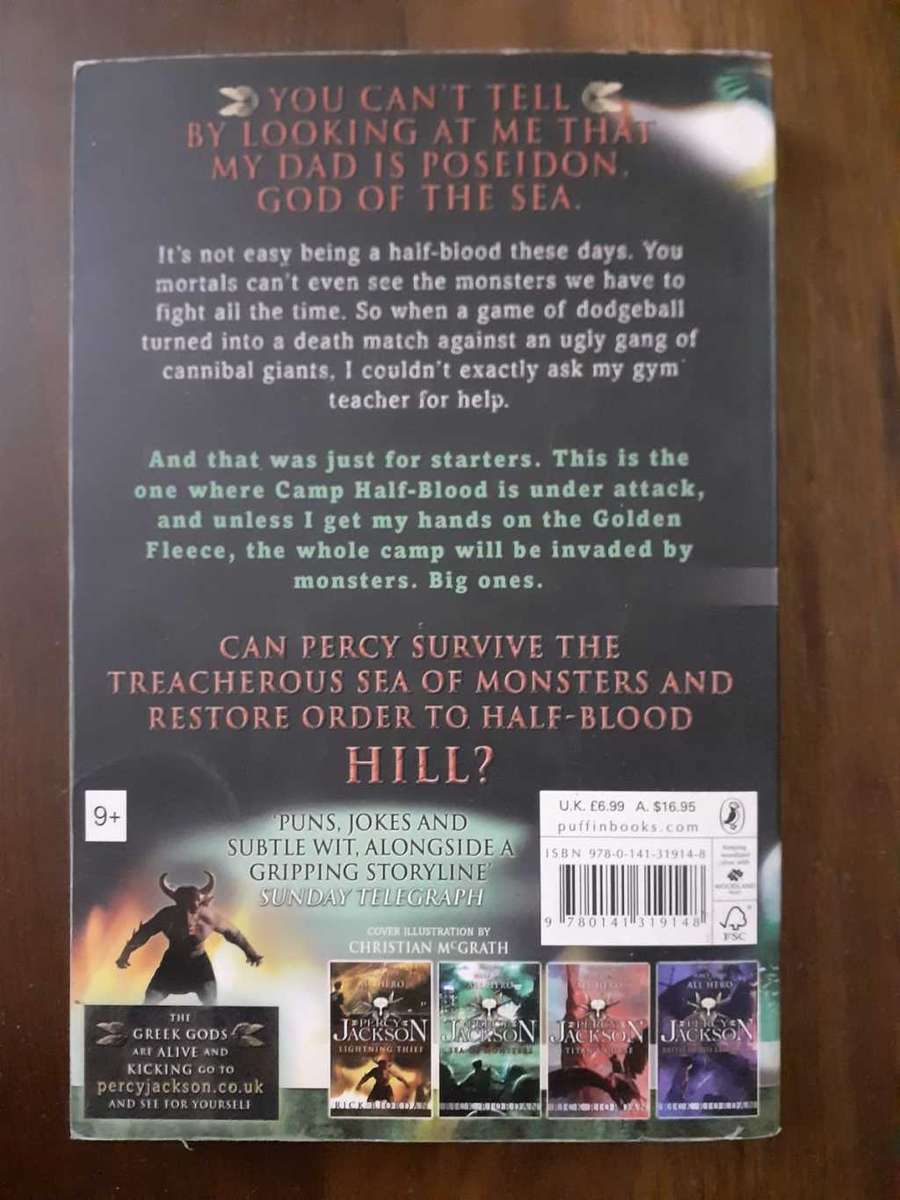 Percy Jackson  and The Sea of Monsters ~ Rick Riordan