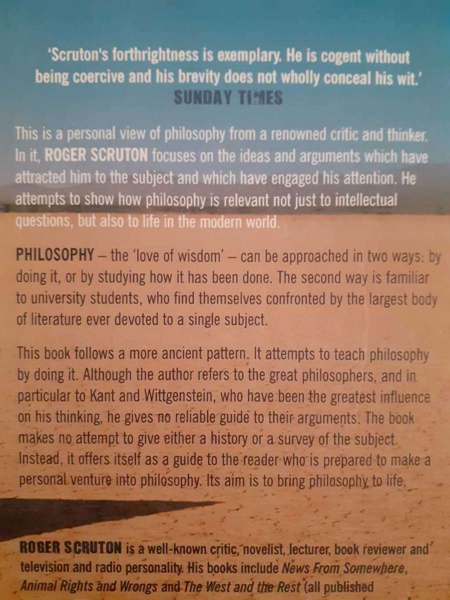 Philosophy: Principles and Problems ~ Roger Scruton