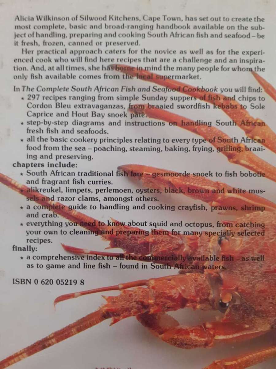The Complete South African Fish & Seafood Cookbook ~ Alicia Wilkinson