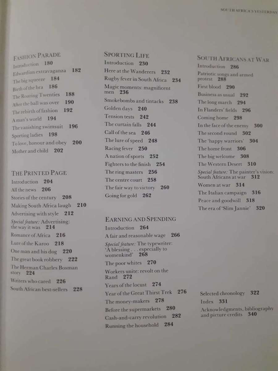 South Africa`s Yesterdays ~ READER`S DIGEST