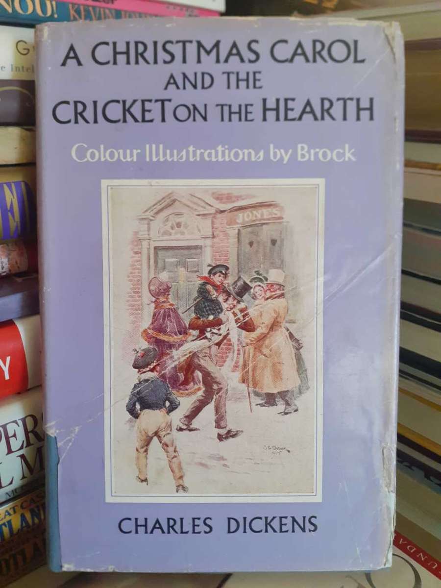 A Christmas Carol / The Cricket on the Hearth ~ Charles Dickens