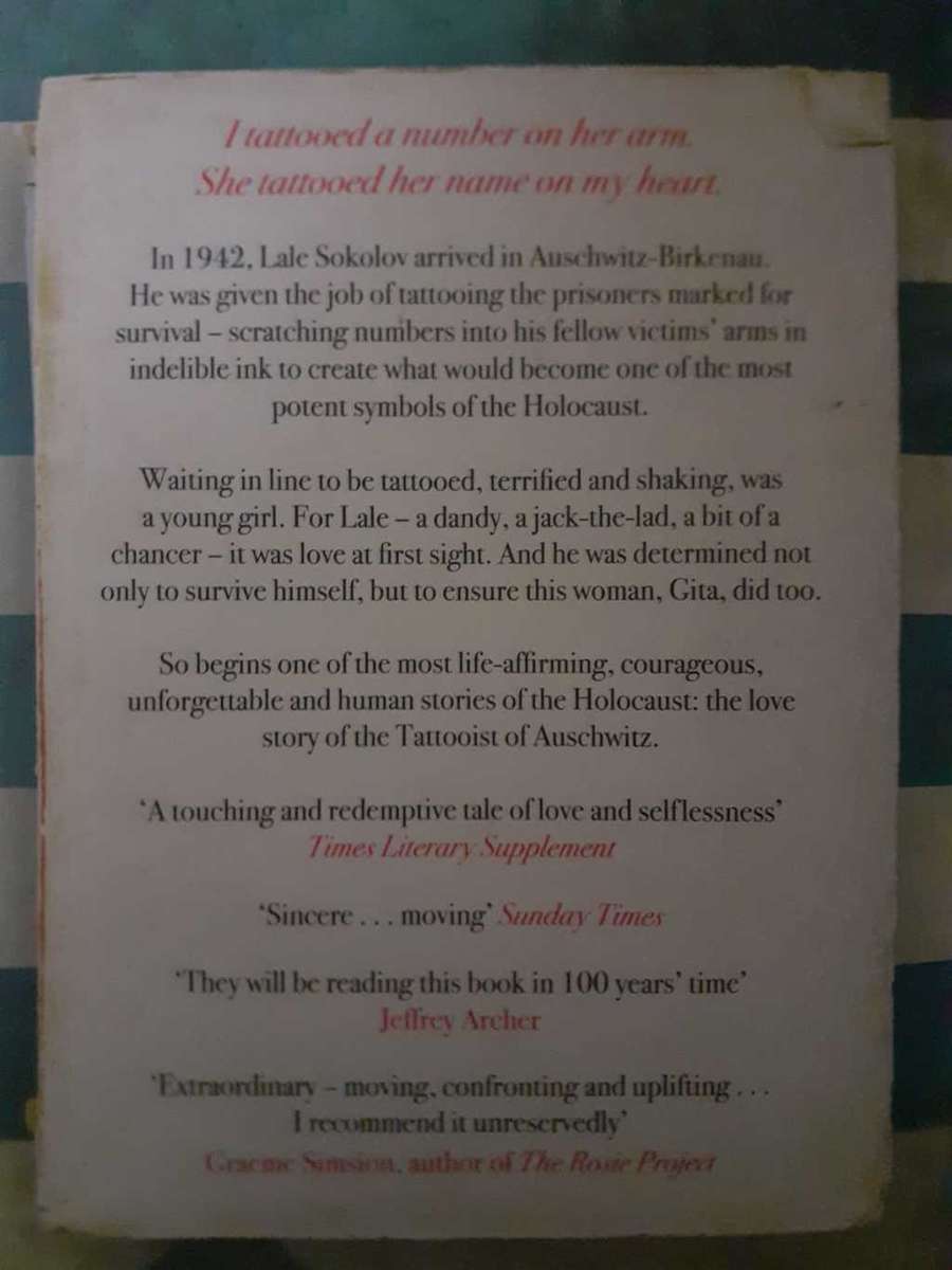 The Tattooist of Auschwitz ~ Heather Morris