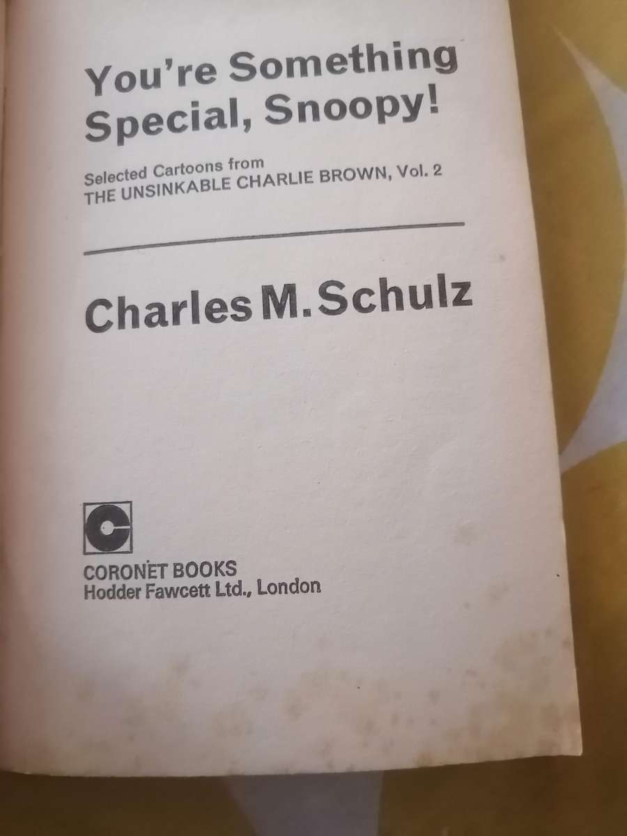 You`re something special Snoopy