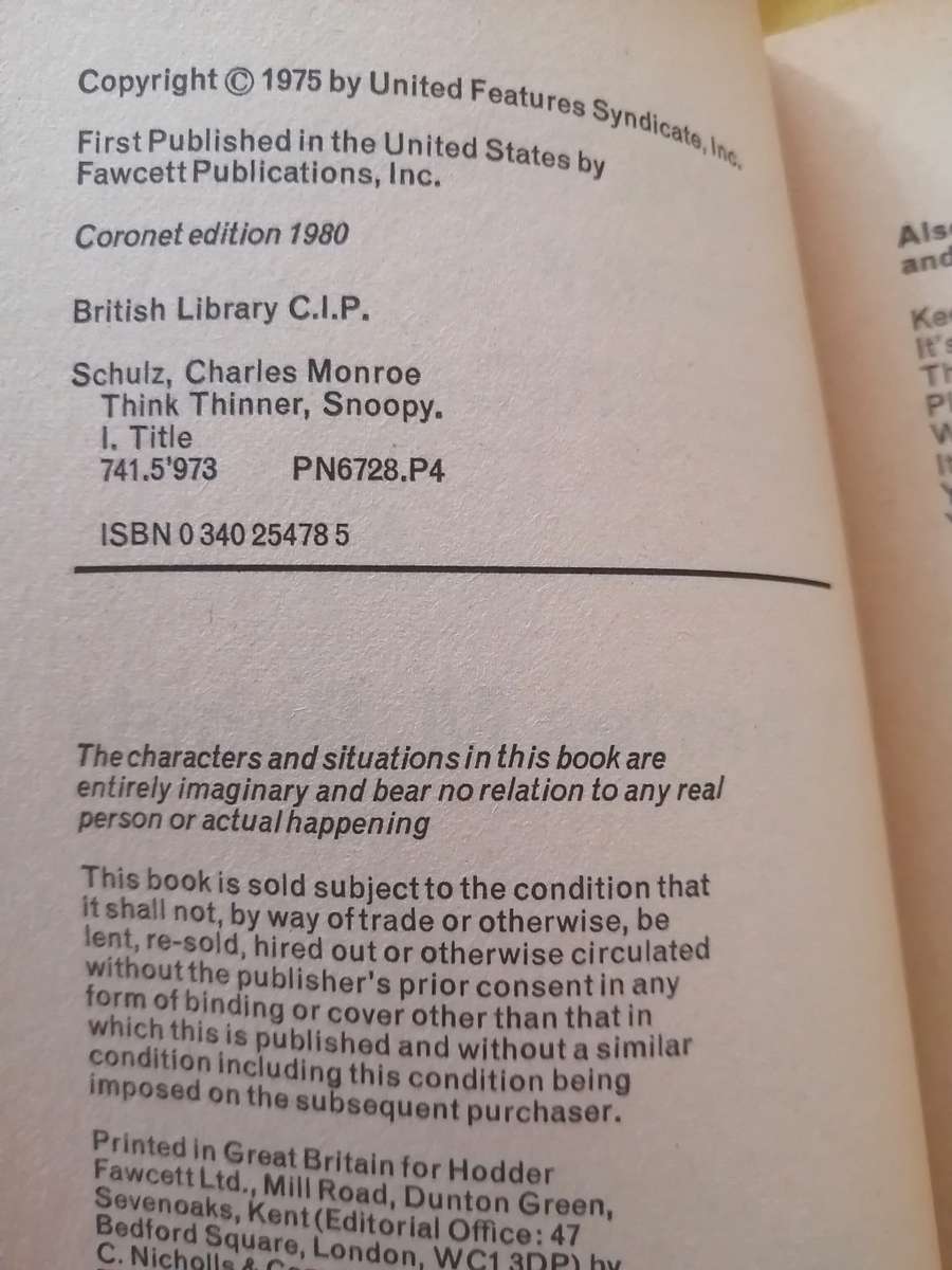 Think thinner Snoopy