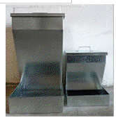METAL DOG FOOD DISPENSERS 5KG AND 10 KG AVAILABLE
