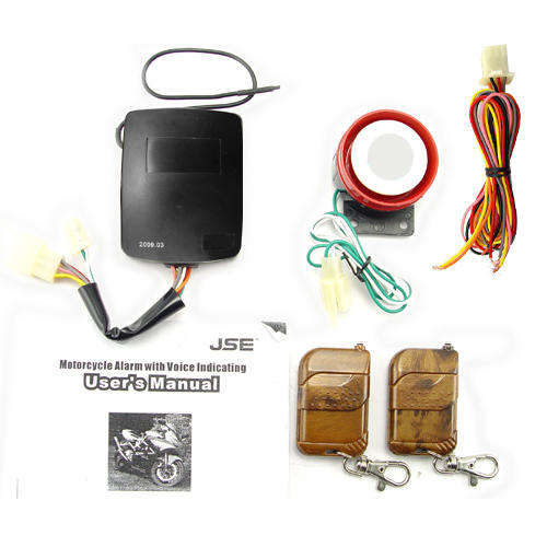 Motorcycle Security Alarm and Immobilizer System with Remote - FREE SHIPPING