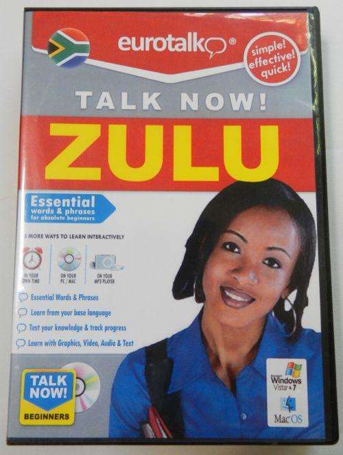Talk now! Zulu (Words & phrases for absolute beginners) CD (Free postage)