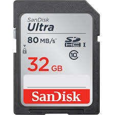SanDisk 32GB Ultra SDHC Card (FREE DELIVERY)